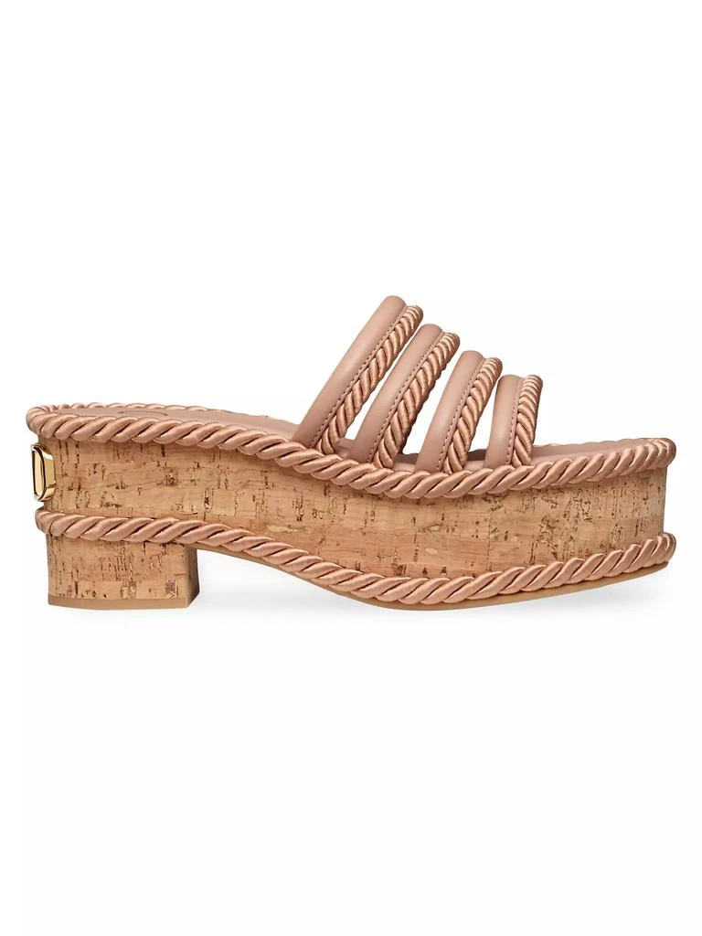 Valentino VLogo Summer Blocks Flatform Sandals 80MM 1