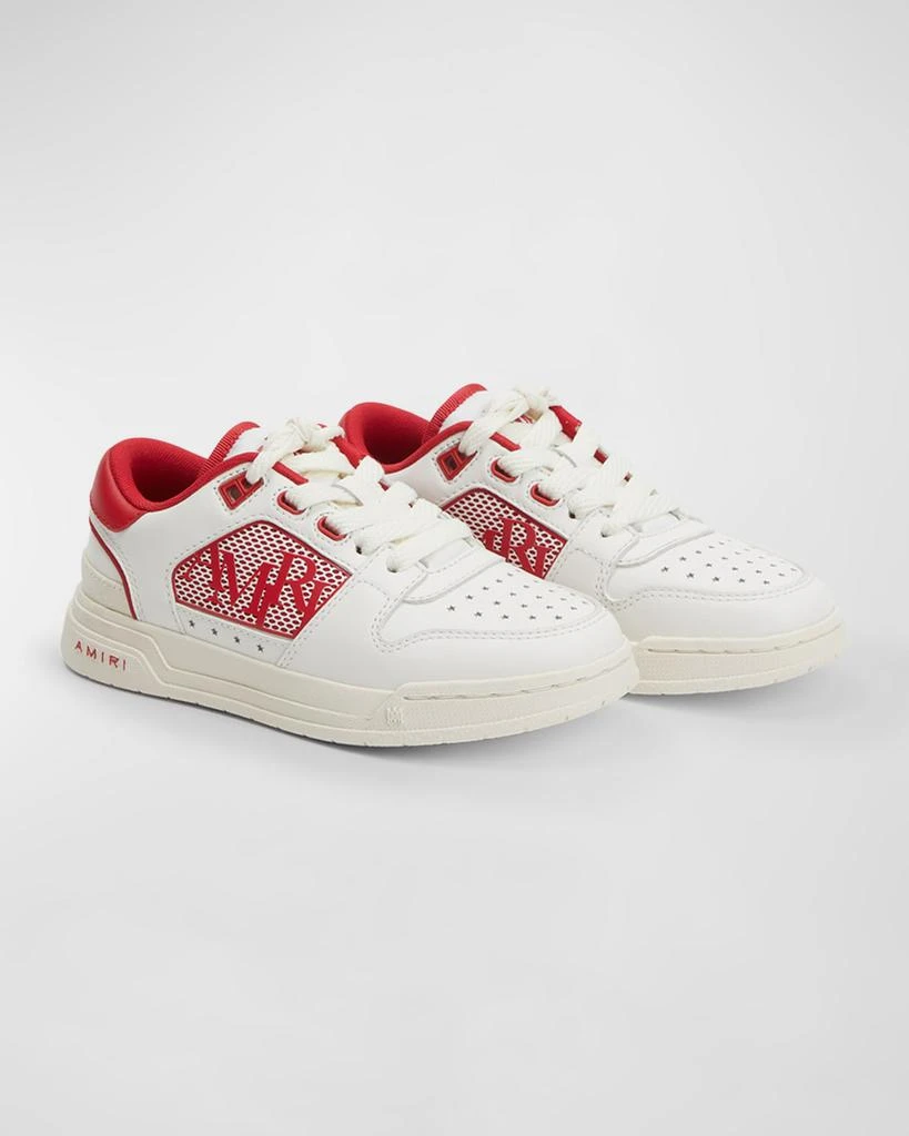 AMIRI Kid's Bicolor Leather Low-Top Sneakers, Toddlers/Kids 1