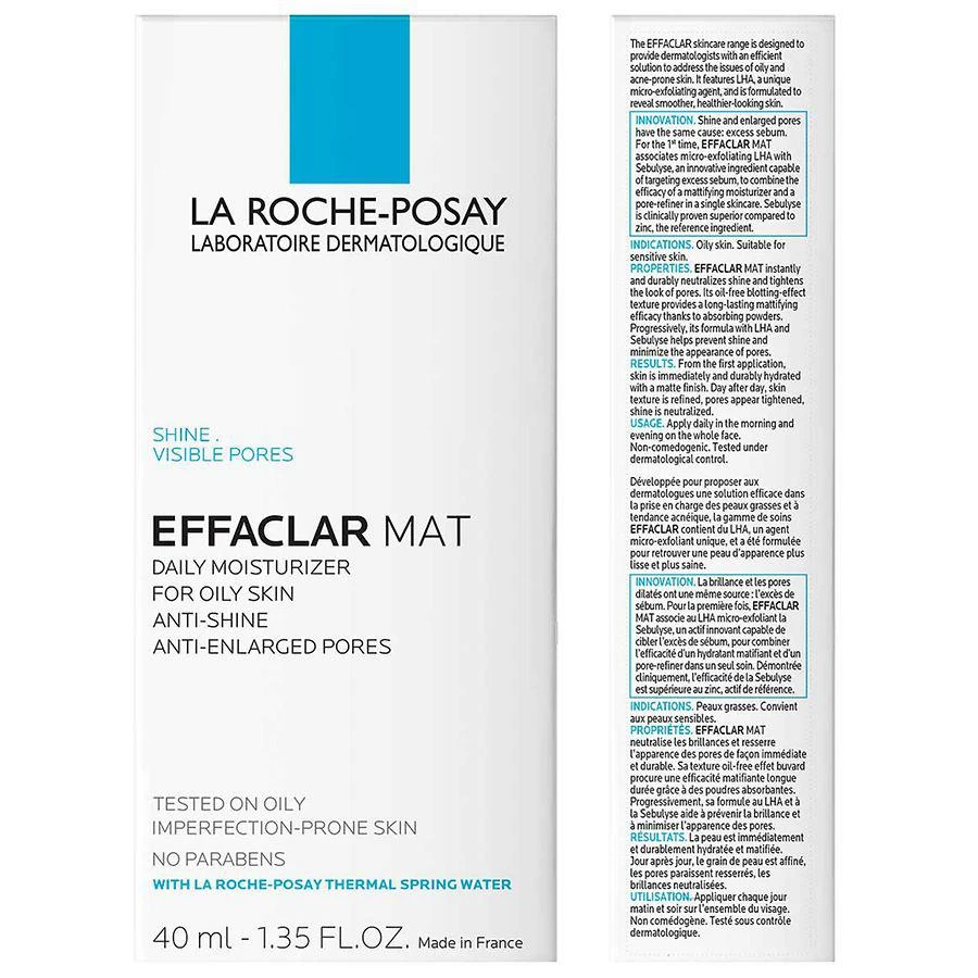 La Roche-Posay Effaclar Mat Face Moisturizer for Oily Skin 2