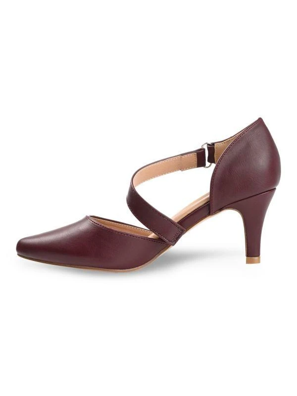 JOURNEE 64MM Faux Leather Pumps 4