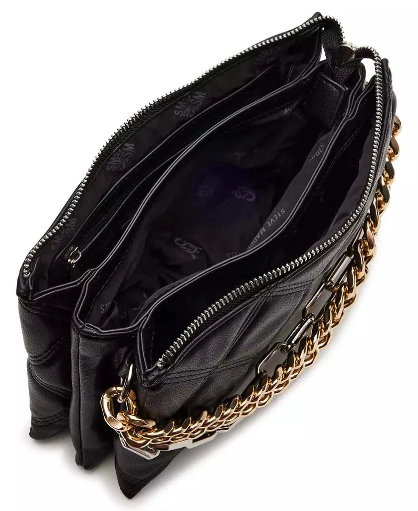 Steve Madden Women's Bstacie Zipper Crossbody Bag 8