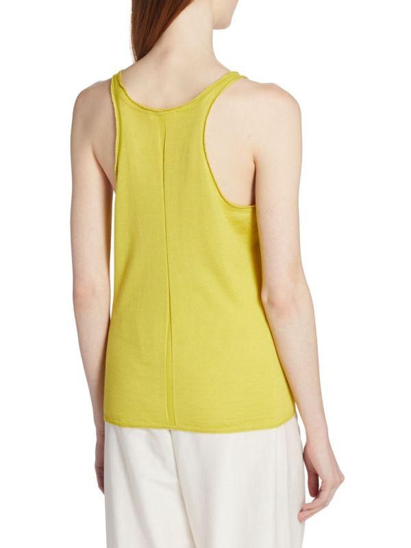 The Row Urmia Cashmere-Silk Tank Top