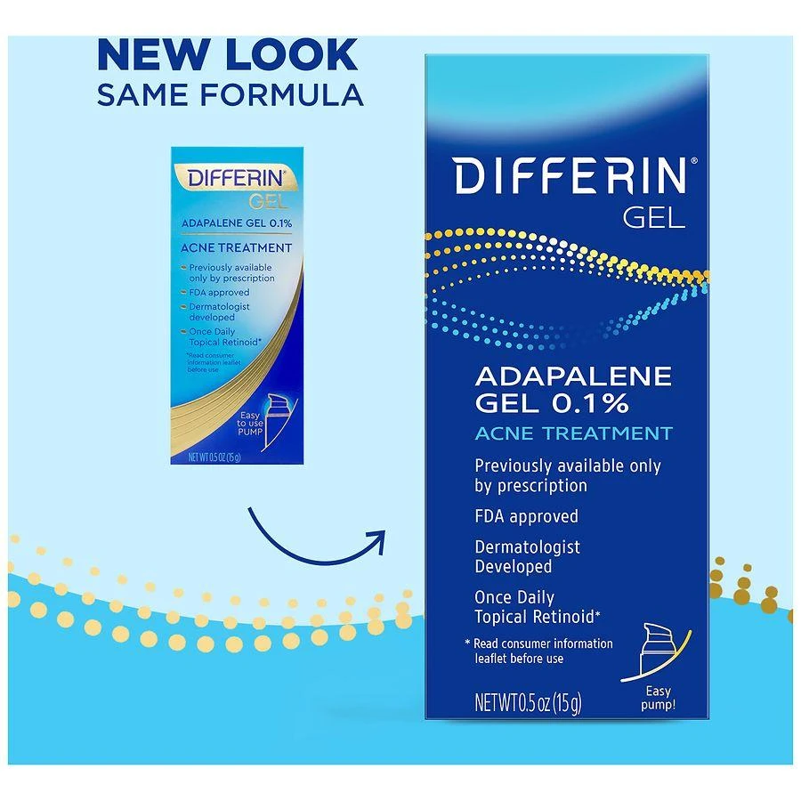Differin Gel Treatment with Pump 4