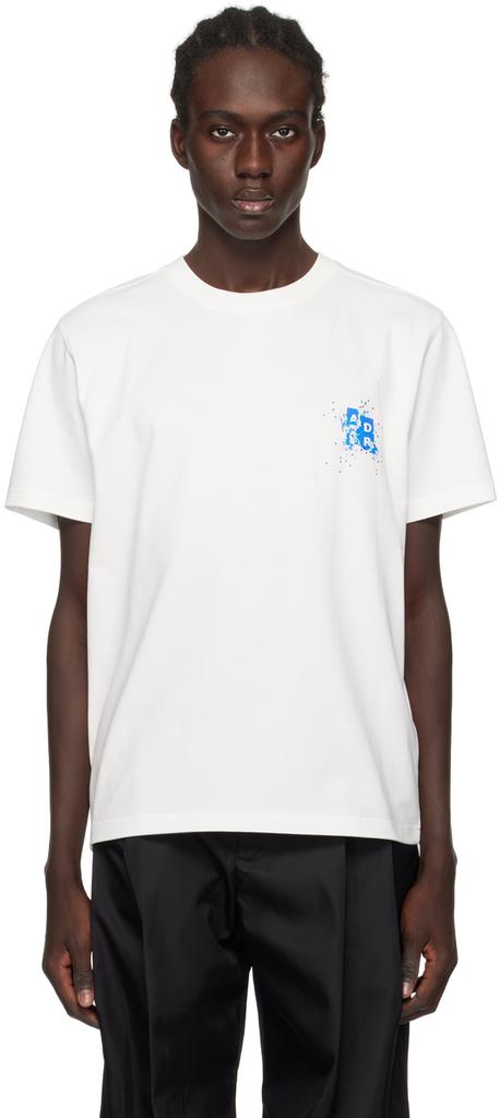 【 ADERERROR 】★A-peec logo t-shirt Ader Error logo-patch T-shirt | White | FARFETCH