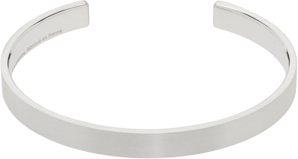 Le Gramme Silver Ribbon 'Le 21g' Bracelet
