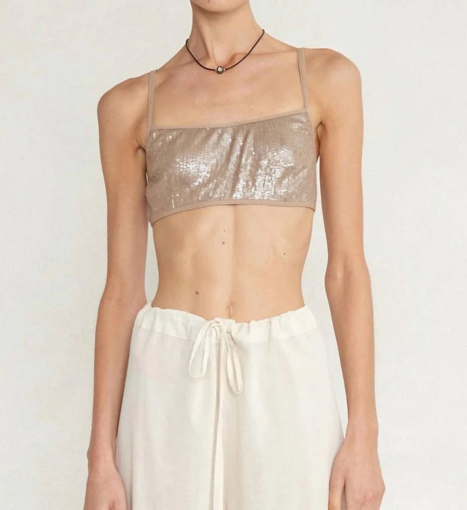 Chan Luu Chan Luu - Sequin Bralette 1