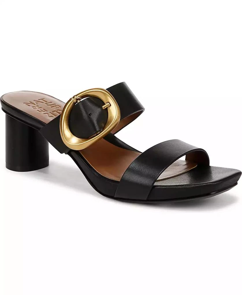 Naturalizer Women's Ida Square Open Toe Slide Dress Sandals 1