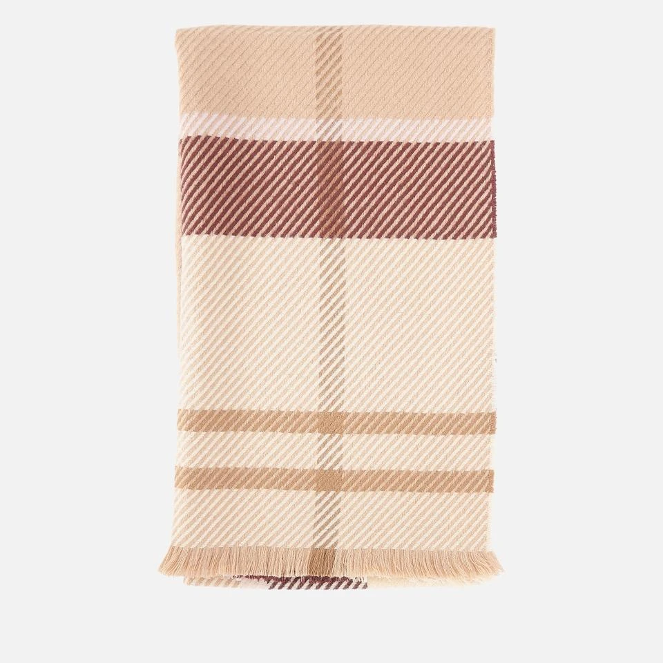Barbour Barbour Blair Tartan Jacquard Knit Scarf 1