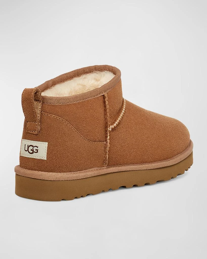 UGG Men's Classic Ultra Mini Leather Ankle Boots 3