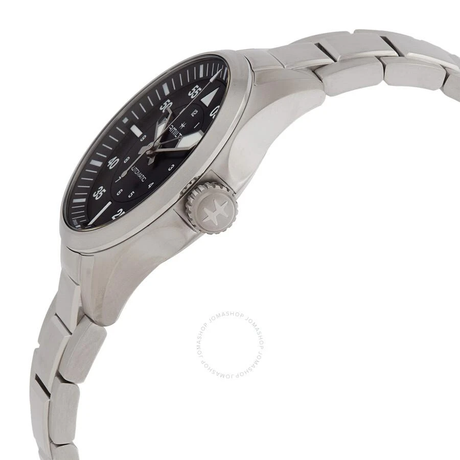 Hamilton Khaki Aviation Automatic Black Dial Ladies Watch H76215130 2