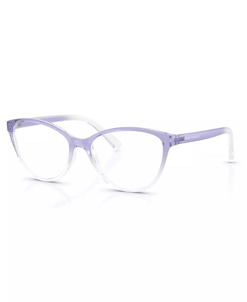 AX 3121U 8367 54mm Womens Irregular Eyeglasses 54mm – On  display picture 1