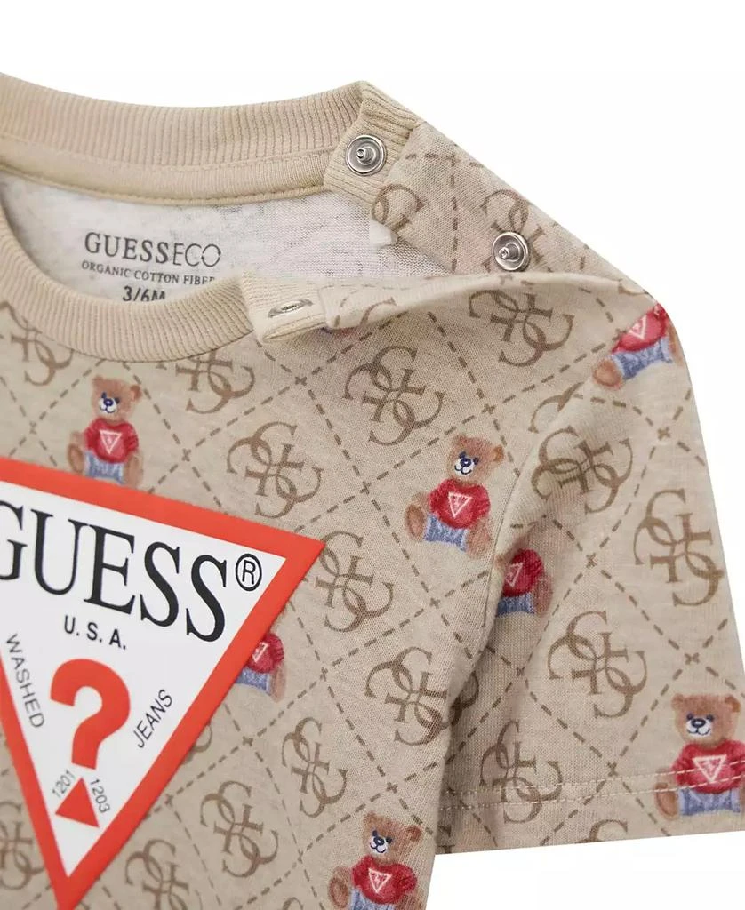 GUESS Baby Boys 2-Piece Long Sleeve T-Shirt and Active Pant Set 3
