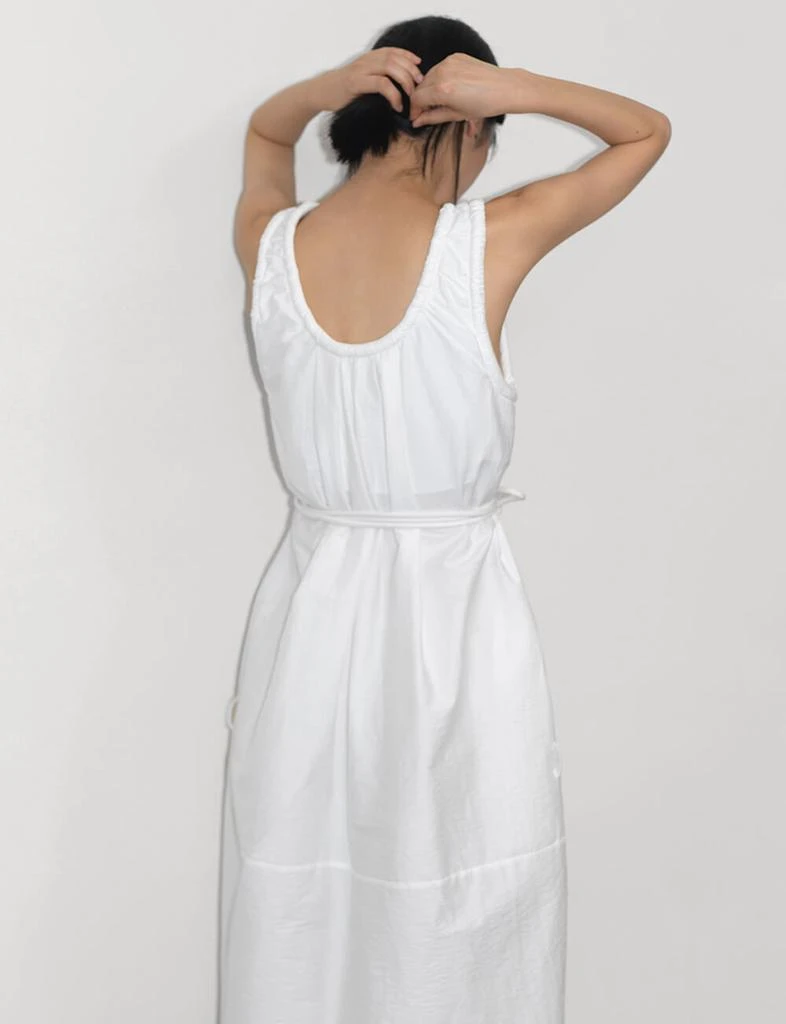 Pixie Market White Puff Dress 6