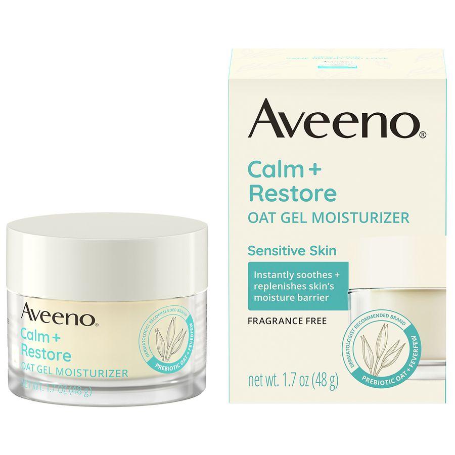 Aveeno Calm + Restore Oat Gel Face Moisturizer, Sensitive Skin