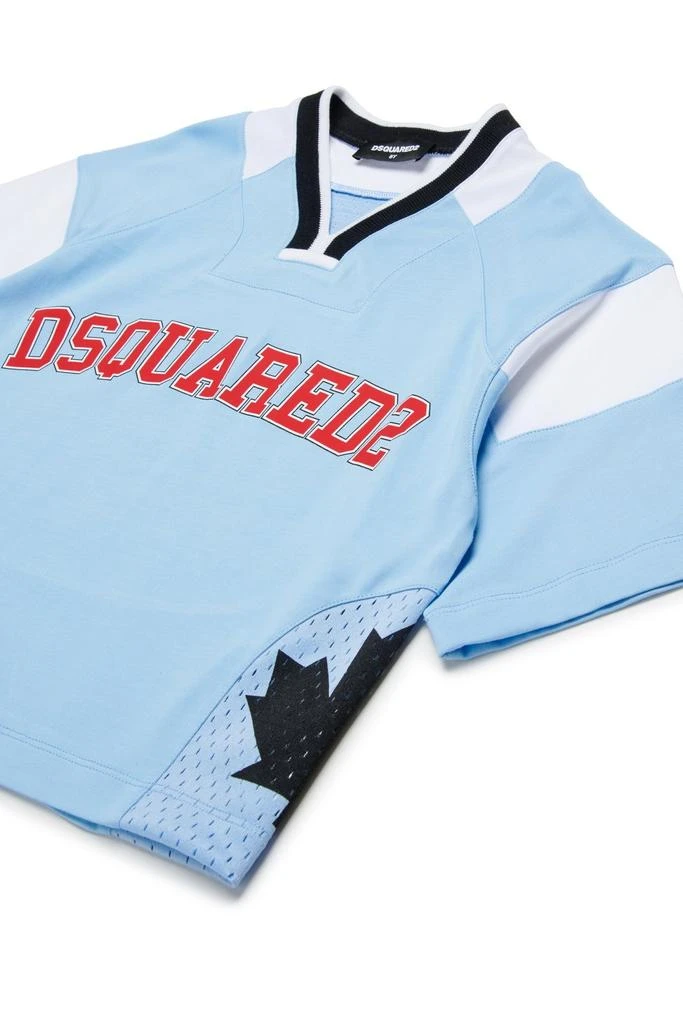 Dsquared2 Kids Dsquared2 Kids Logo Printed Basketball T-Shirt 3