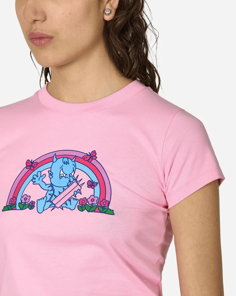 Abra Happy Devil Mini T-Shirt Pink 5