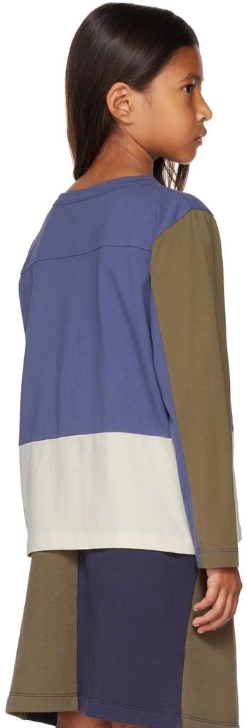 Wynken Kids Multicolor Tri-Line Long Sleeve T-Shirt 3