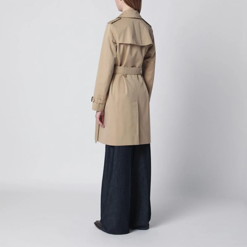 Burberry Beige double-breasted Kensington cotton trench coat 3