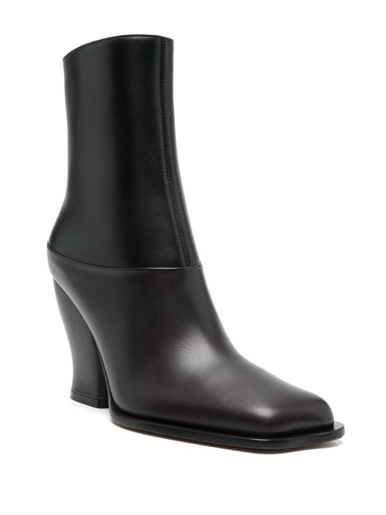 Loewe Loewe Bi-Color Wave Ankle Boots Shoes