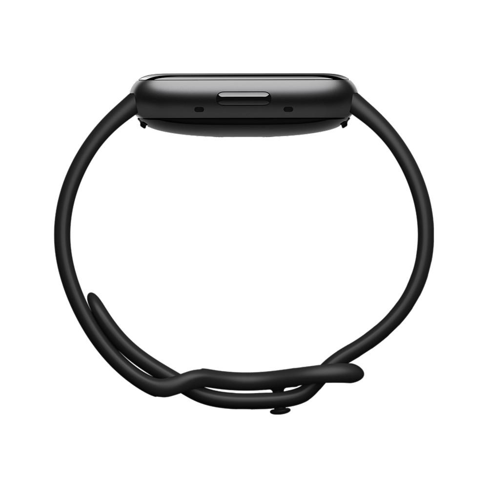 Fitbit Versa 4 Black Graphite Premium Smartwatch, 39mm