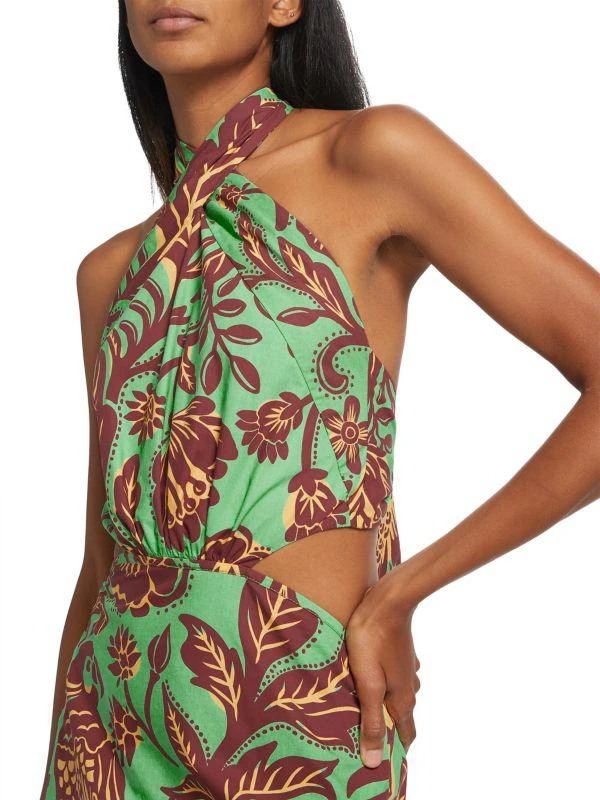 JOHANNA ORTIZ Summery Mindset Halter Mini Dress 4