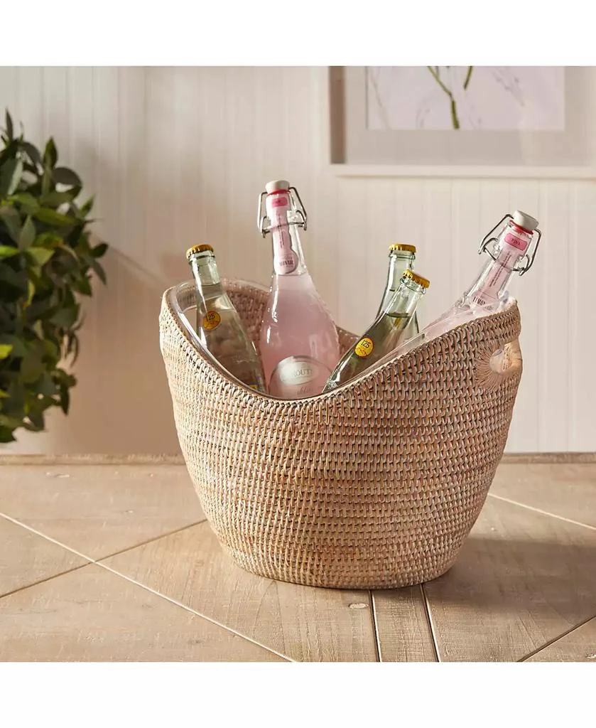 Napa Home 
Garden Burma Rattan Beverage Tub Large 2