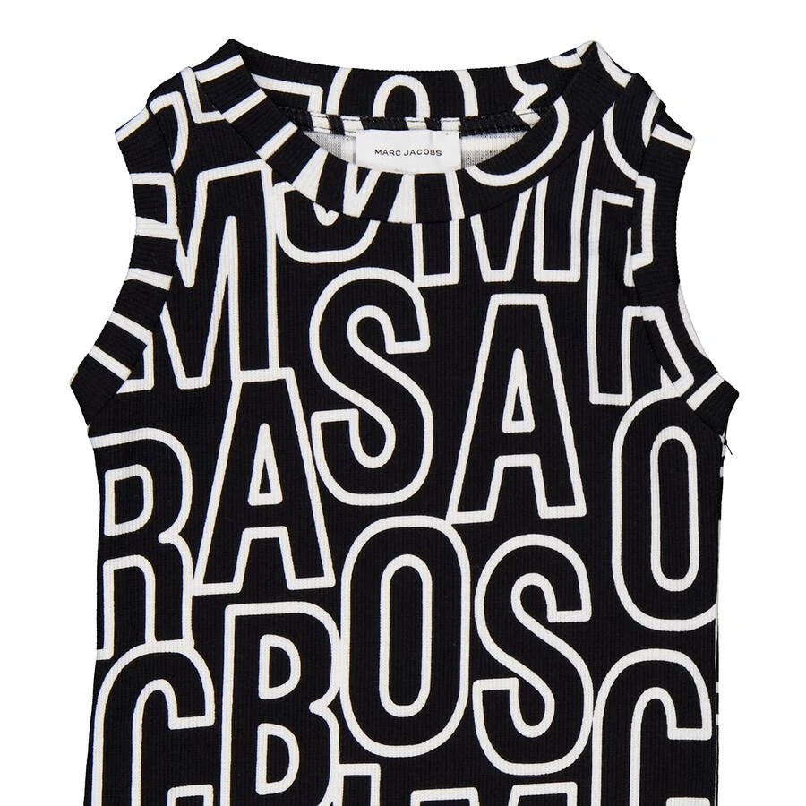 Marc Jacobs Girls Logo-Embellished Cotton Dress 2
