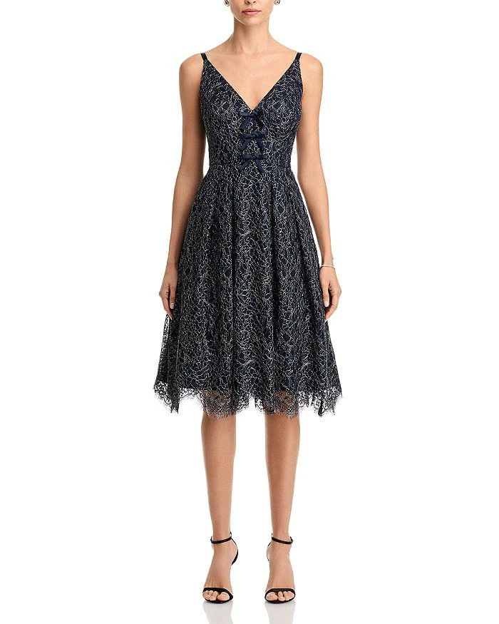 eliza j dresses fit and flare Lovely Blue Beaded Homecoming Dresses Sheath/Column Hoco Dress Cocktai –  SELINADRESS main image 0