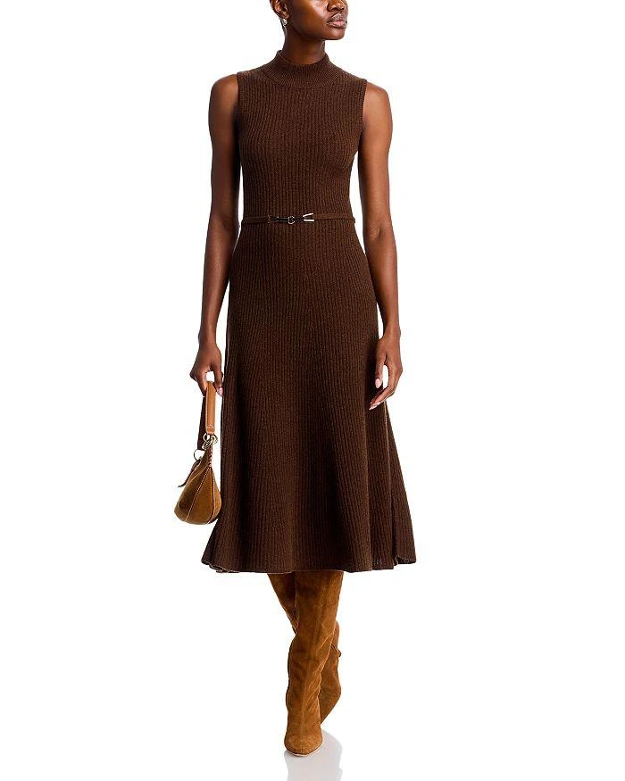 Tahari The Leith Sleeveless Cashmere Sweater Dress 3