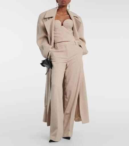 Magda Butrym Cashmere bustier 2