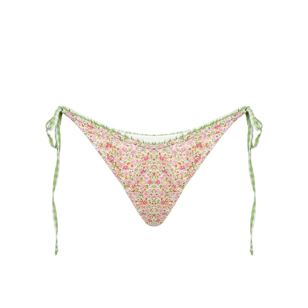 Mc2 Saint Barth Woman Swim Briefs With Liberty Print | Made With Liberty Fabric 1