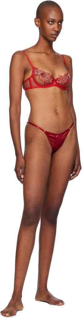 L'Agent by Agent Provocateur Red Ettie Briefs 4