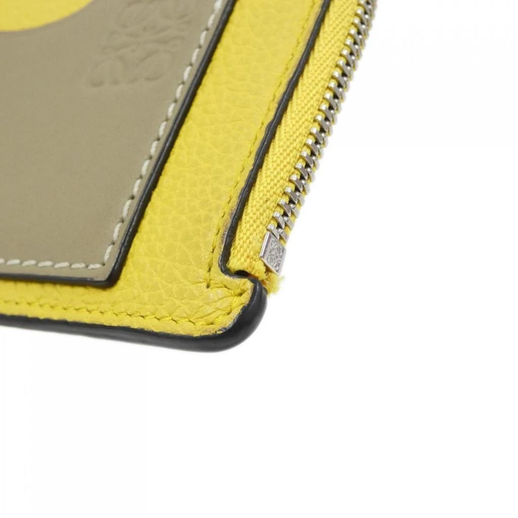 Loewe yellow Leather Coin Purse/Coin Case (Pre-Owned) 4