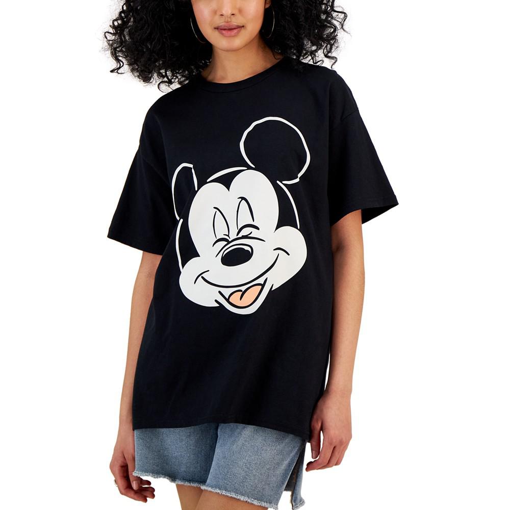 Disney Juniors' Mickey Graphic Face T-Shirt