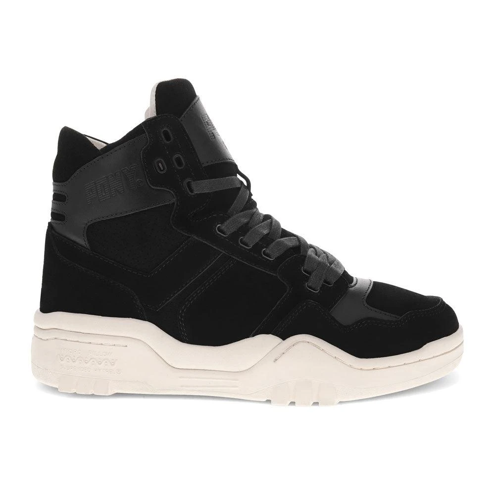 PONY Mens M110 Lux Genuine Leather and Suede Premium Lace Up Athletic Sneaker Shoe 6