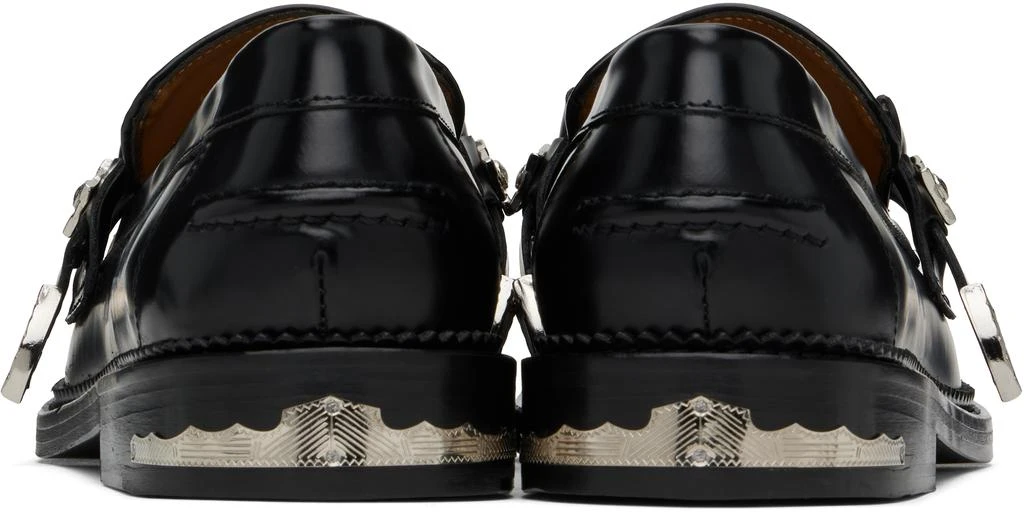 Toga Virilis Black Polished Loafers 2