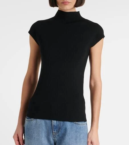 Jardin des Orangers Ribbed-knit high-neck wool top 5