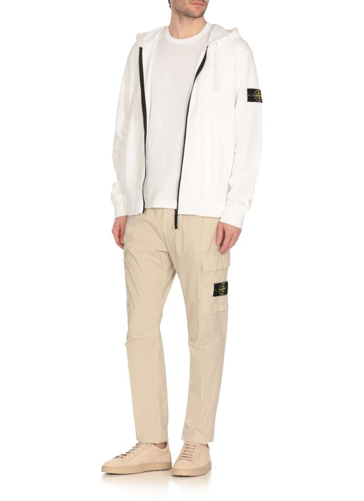 Stone Island Stone Island Compass Patch Zip-Up Hoodie 4