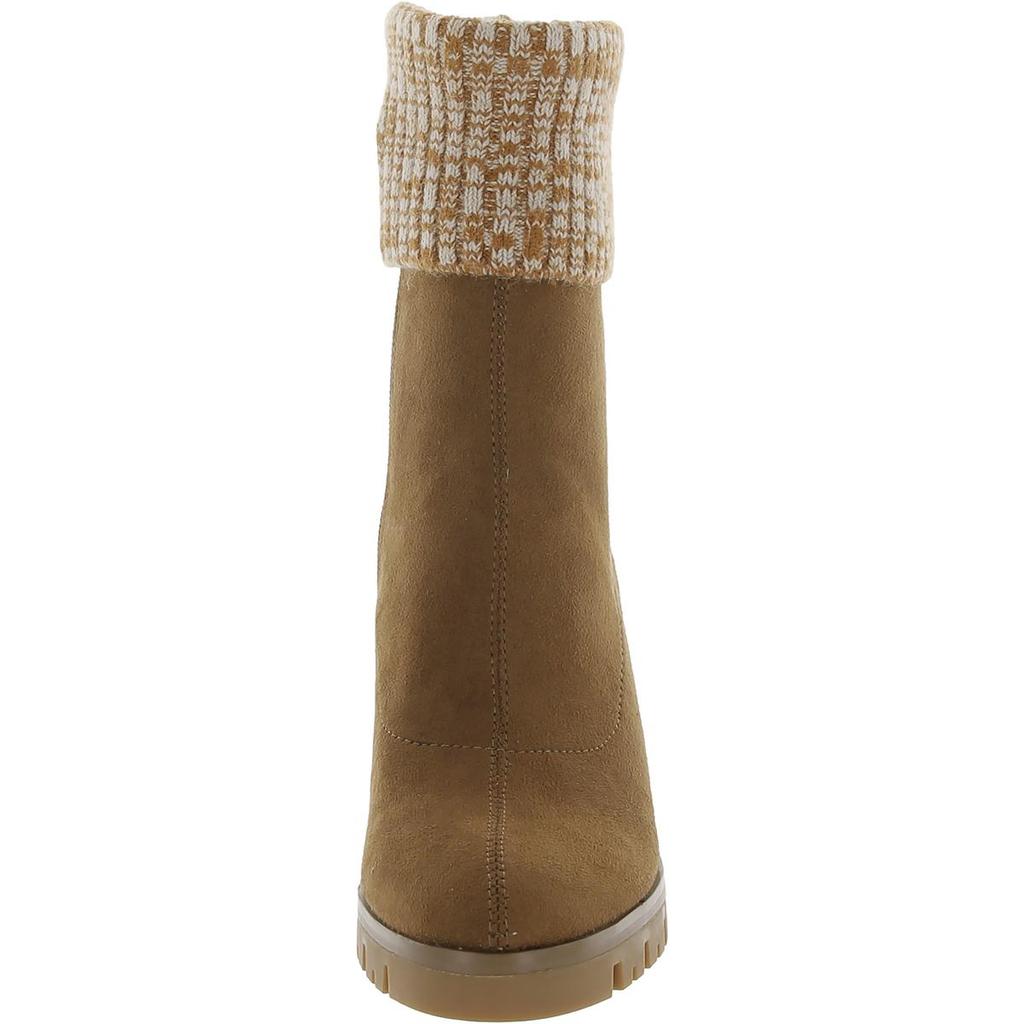 Donald J Pliner Sindie Womens Knit Cuffed Booties