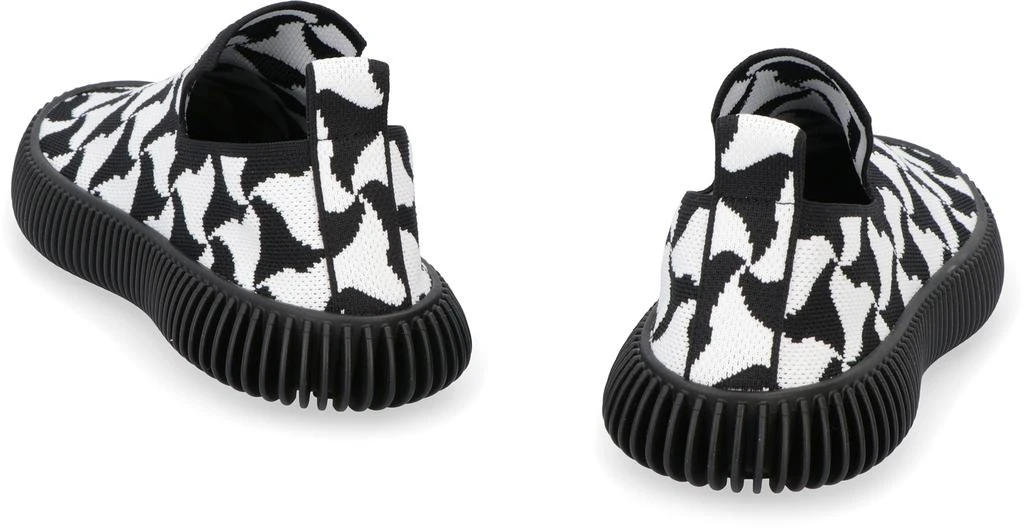 Bottega Veneta RAFFIA RIPPLE SNEAKERS. 4