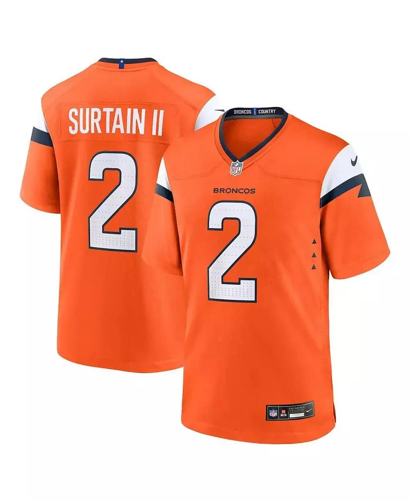 Fanatics Men's Patrick Surtain II Denver Broncos Game Jersey 1