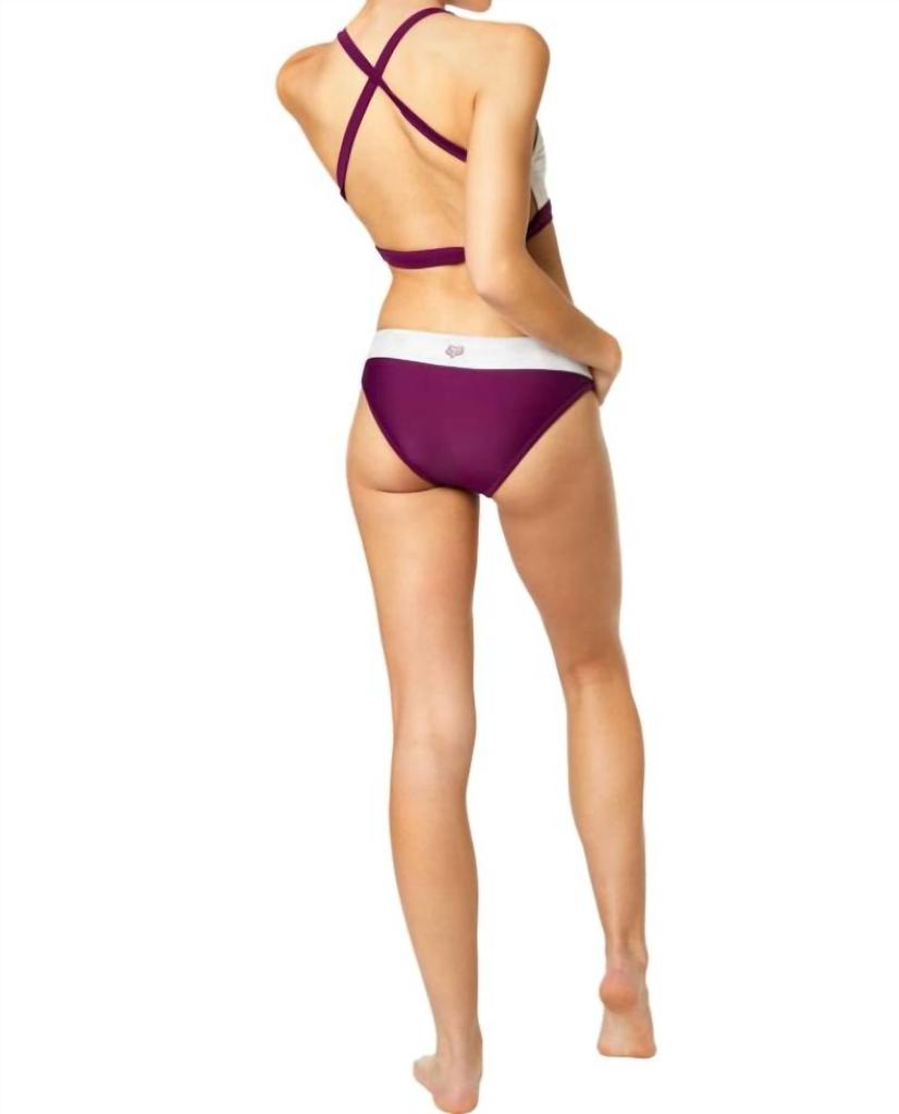 Fox Racing Endless Summer Swim Bikini Bottom In Dark Purple