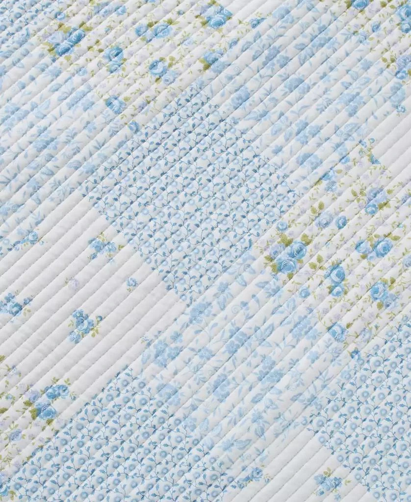 Laura Ashley Kenna Cotton Reversible 3-Pc. Quilt Set 4