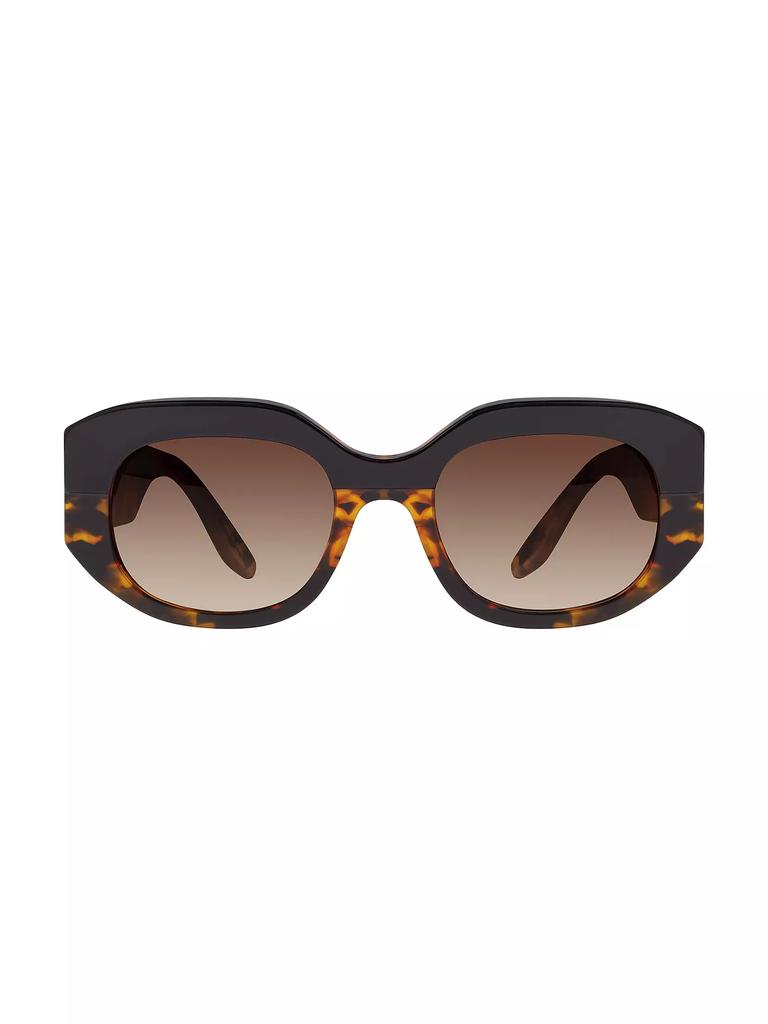 Barton Perreira Sueno 51MM Rectangular Sunglasses