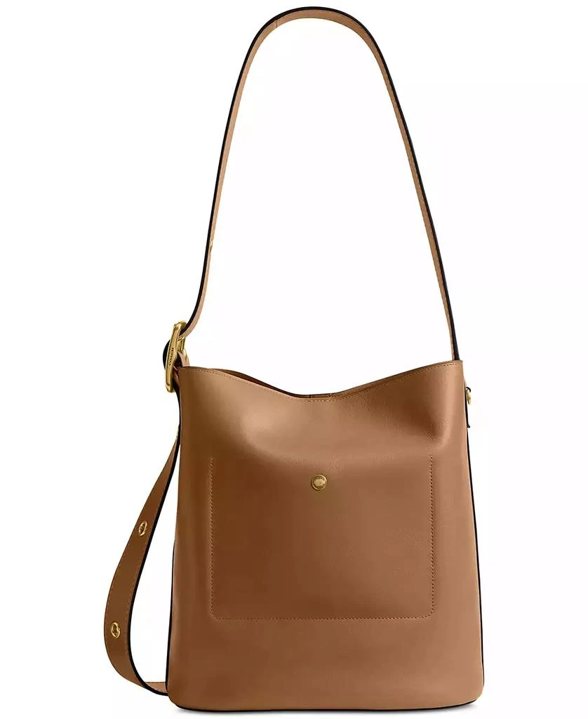 Coach Bleecker Medium Leather Bucket Bag 3