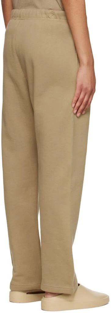 Essentials Tan Cotton Lounge Pants 3