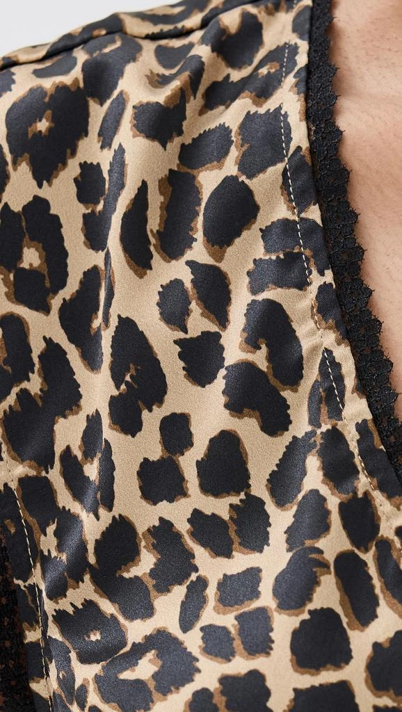 Reformation Cherry Silk Top 5