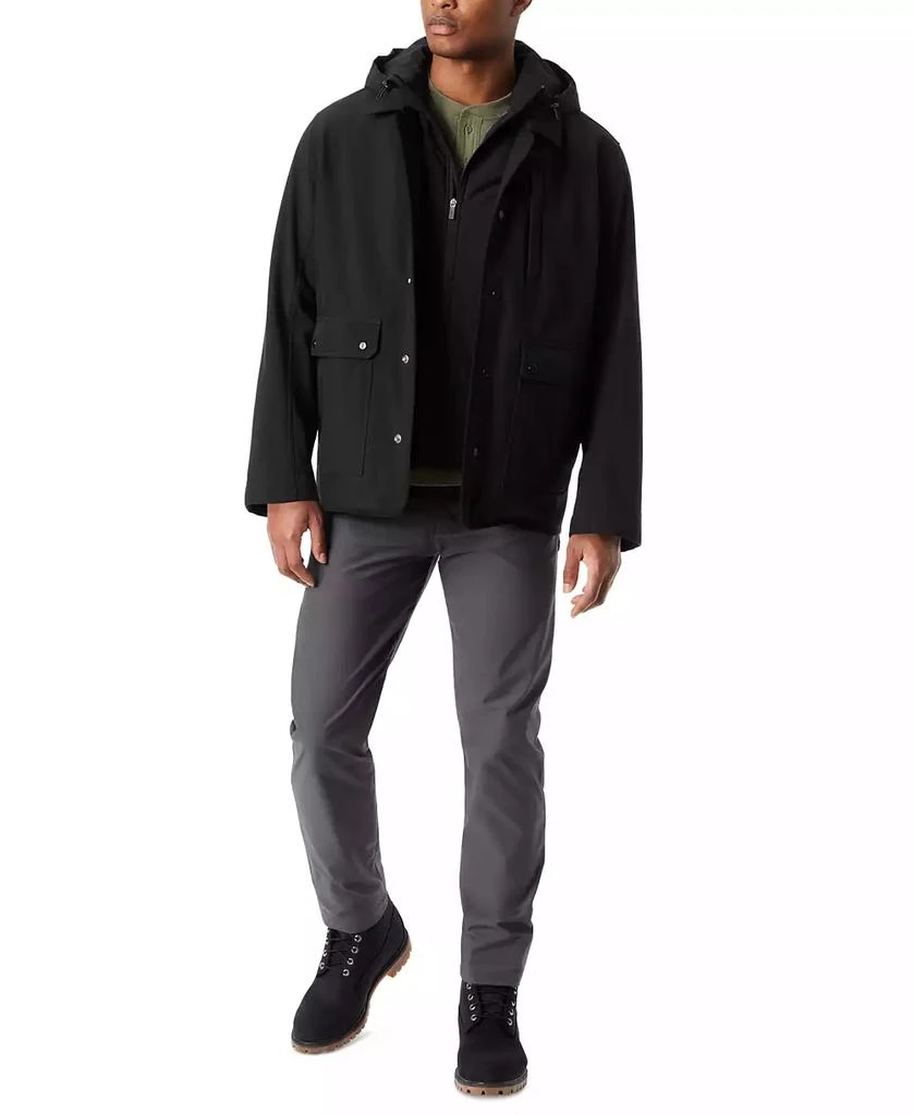 BASS OUTDOOR Men's Storm System Barn Jacket with Removable Hood 6