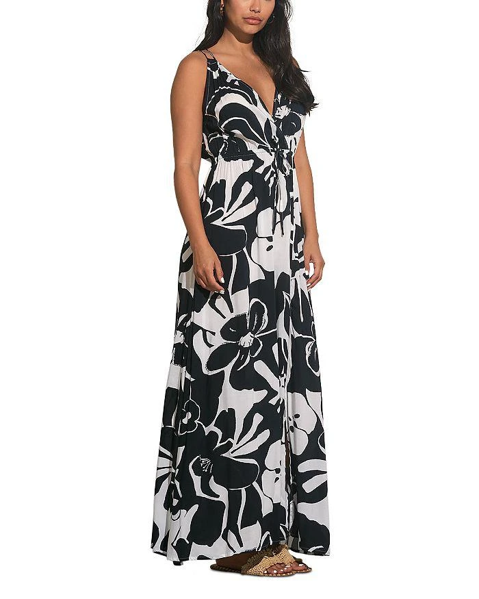 Elan V Neck Maxi Dress 3