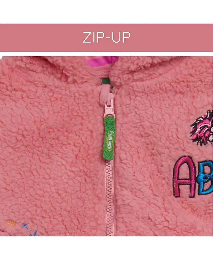 Sesame Street Baby Girls Zip Up Costume Hoodie 4
